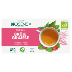 Th vert brle graisse bio biosens - la boite de 20 sachets