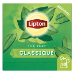 Th vert classique lipton - la boite de 50 sachets