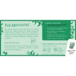Th vert menth' ol les 2 marmottes - la boite de 30 sachets - 45g