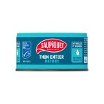 Thon entier naturel msc saupiquet - la boite de 140g