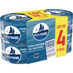 Thon au naturel petit navire - le lot de 4 boites de 93g