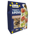 Mini - toasts campagne pasquier - la boite de 100g