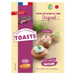 Toasts nature les craquelins de saint malo - la boite de 40g
