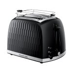 Toaster honeycomb 26061 - 56 - noir russell hobbs - le toaster