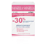 Soin intime lavant doux  la camomille et thym saugella - le lot de 2 flacons de 250ml