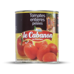 Tomates entières pelées le cabanon - la boite de 476 g net Égoutté Tomates entières pelées le cabanon - la boite de 476 g net Égoutté