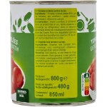 Tomates entires peles au jus carrefour classic' - la boite de 480g net goutt