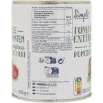 Tomates entières simpl - la boite de 480g net Égoutté Tomates entières simpl - la boite de 480g net Égoutté