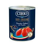 Tomates pelées 100% origine pouilles cirio - la boite de 800g Tomates pelées 100% origine pouilles cirio - la boite de 800g