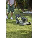 Tondeuse  gazon thermique tracte 144cc avec bac de ramassage greatland - l'unit