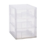 Tour de rangement taille mini (format a5) - 3 tiroirs - l'unit