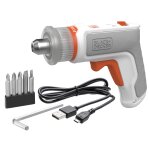 Tournevis lectrique universel 3. 6v hexdriver black + decker