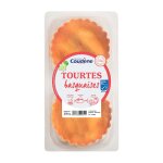 Tourtes garnies de piperade et thon coudene - la paquet de 220g Tourtes garnies de piperade et thon coudene - la paquet de 220g