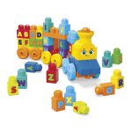 Le train de l'alphabet mega bloks - le jouet Le train de l'alphabet mega bloks - le jouet