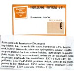 Trop�zienne framboise 6 / 8 parts - le g�teau de 650g