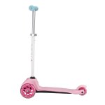Trottinette 3 roues lumineuses 125mm - rose toplife - la trottinette