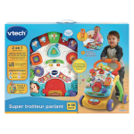 Super trotteur parlant 2 en 1 orange vtech - la bote