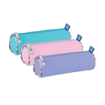 Trousse ronde floral pastel oxford - la trousse en coloris al�atoire