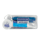 Trousse de voyage dentifice anti - plaques + 1 brosse  dents elgydium - la trousse