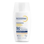 Crème solaire teinté très haute protection spf 50 + résistant À l'eau bioderma - le flacon de 40ml Crème solaire teinté très haute protection spf 50 + résistant À l'eau bioderma - le flacon de 40ml