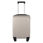 Valise beige - 57x41x36. 5 cm - new york carrefour - l'unit�