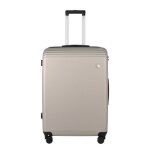 Valise beige - 75. 5x59x52. 5 cm - new york carrefour - l'unit�