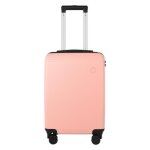 Valise rose - 56x41x37 cm - new york carrefour - l'unit�
