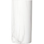 Vase cylindrique effet marbre 20 cm