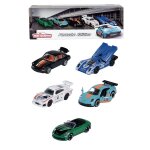 Véhicule porsche motosport x5 majorette - le lot de 5 Véhicule porsche motosport x5 majorette - le lot de 5