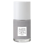 Vernis  ongles vegan 85% d'origine naturelle teinte gris minral couleur absolue miss den - le vernis ...