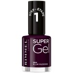 Vernis  ongles gel teinte plum pudding (064) super gel rimmel - le vernis  ongles