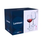 Verre  vin 31 cl - le lot de 6 luminarc - le lot de 6