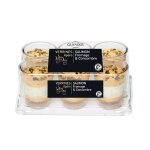 Verrines saumon fromage et concombre guyader - les 6 verrines de 40g