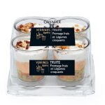 Verrines truite fromage frais et lgumes croquants guyader - la barquette de 4 - 160g