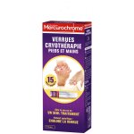 Traitement verrues rsistantes mains et pieds cryothrapie mercurochrome - l'applicateur de 38 ml