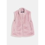 Veste fille mauve sans manches 3 - 4 ans tex