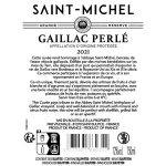 Vin blanc aop gaillac grande reserve de saint michel perle - la bouteille de 75cl