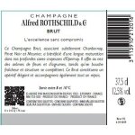 Vin blanc champagne brut grande reserve alfred rothschild & cie - la bouteille Vin blanc champagne brut grande reserve alfred rothschild & cie - la bouteille