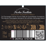 Vin blanc champagne brut nicolas feuillate - le pack de 3 bouteilles de 20cl Vin blanc champagne brut nicolas feuillate - le pack de 3 bouteilles de 20cl