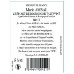 Vin blanc crmant de bourgogne marie ambal - la bouteille de 75cl