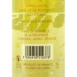 Vin doux naturel muscat rivesaltes 15, 5% dom brial - la bouteille de 75cl Vin doux naturel muscat rivesaltes 15, 5% dom brial - la bouteille de 75cl