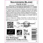 Vin blanc i. g. p. pays d'oc autrement sauvignon - la bouteille Vin blanc i. g. p. pays d'oc autrement sauvignon - la bouteille