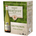 Vin blanc i. g. p. sud ouest sauvignon daguet de berticot - la fontaine de 3l