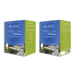 Vin blanc languedoc - roussillon sauvignon blanc igp guillaume de gellone - le cubi de 5l