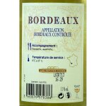 Vin blanc moelleux a. o. p. bordeaux les petites caves - la bouteille