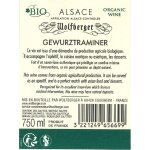 Vin blanc a. o. p. alsace gewurztraminer bio wolfberger - la bouteille