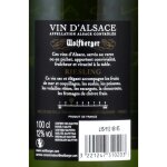 Vin blanc a. o. p. alsace riesling wolfberger - la bouteille