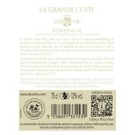 Vin blanc a. o. p. bordeaux dourthe la grande cuvee - la bouteille Vin blanc a. o. p. bordeaux dourthe la grande cuvee - la bouteille
