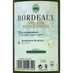 Vin blanc a. o. p. bordeaux les petites caves - la bouteille Vin blanc a. o. p. bordeaux les petites caves - la bouteille