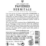 Vin blanc a. o. p. hermitage les hauts de pavieres - la bouteille